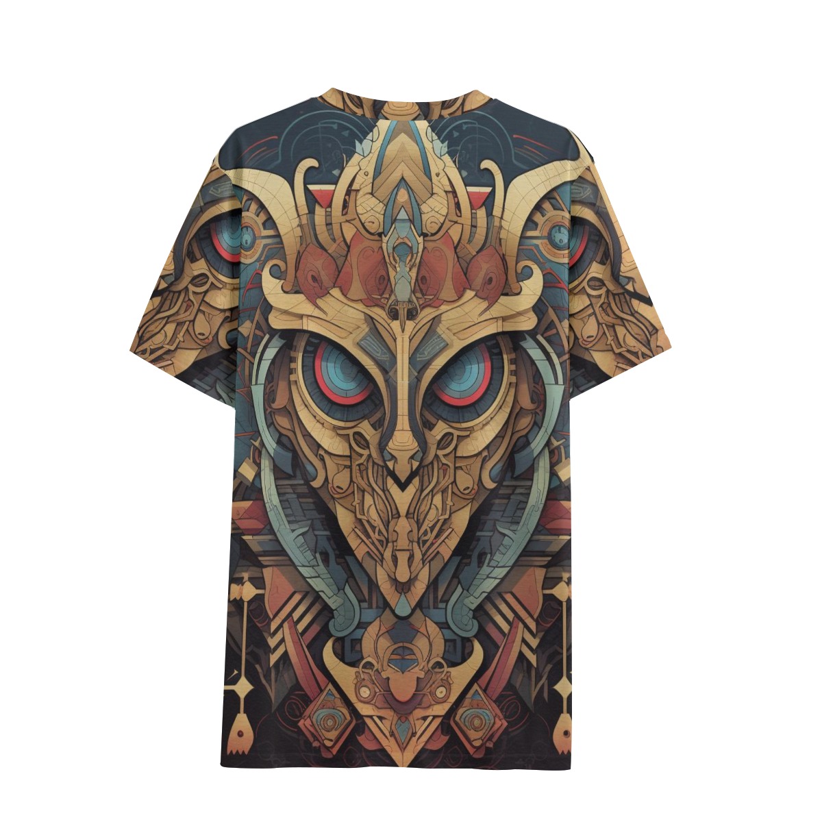 Eco-friendly All-over Print Unisex V-neck T-Shirt Spiritual I - Image 2