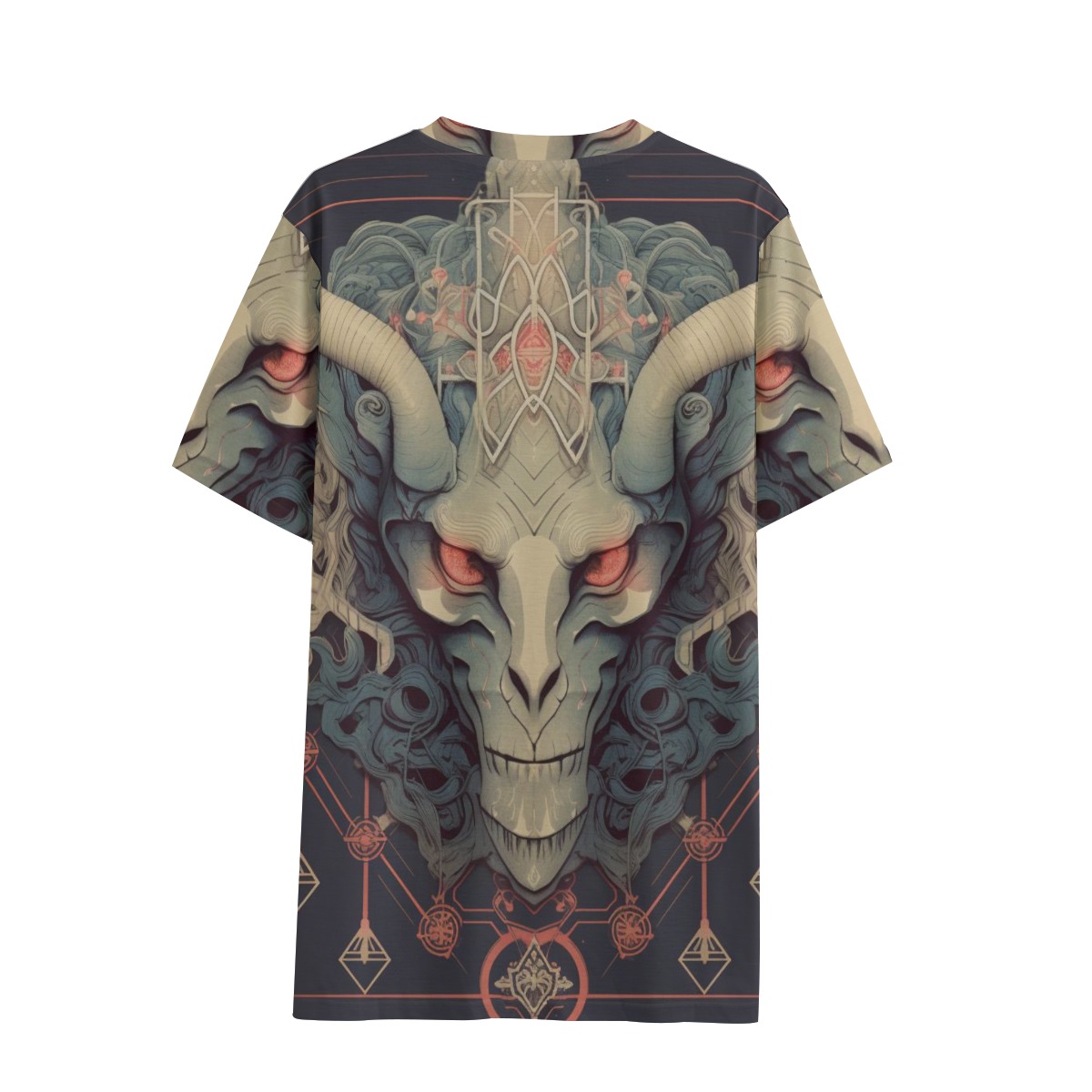 Eco-friendly All-over Print Unisex V-neck T-Shirt - Image 3