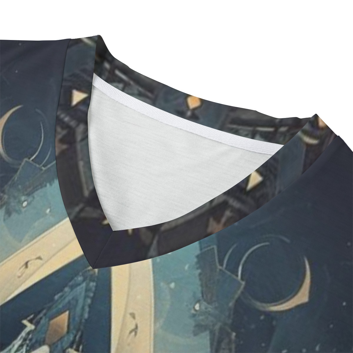 Eco-friendly All-over Print Unisex V-neck T-Shirt - Image 5