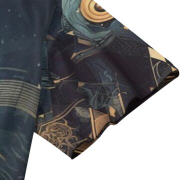 Eco-friendly All-over Print Unisex V-neck T-Shirt Spiritual IV