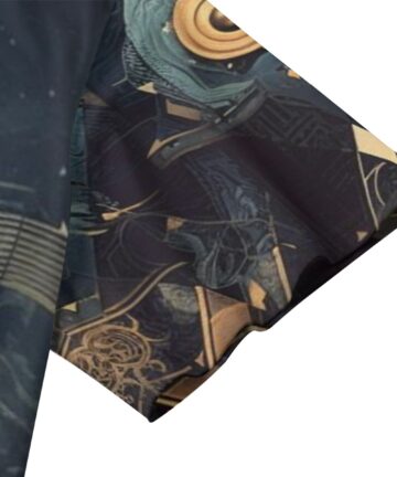 Eco-friendly All-over Print Unisex V-neck T-Shirt Spiritual IV