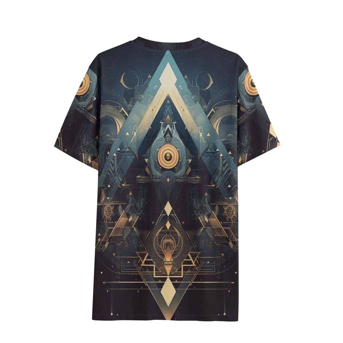 Eco-friendly All-over Print Unisex V-neck T-Shirt Spiritual IV - Image 3