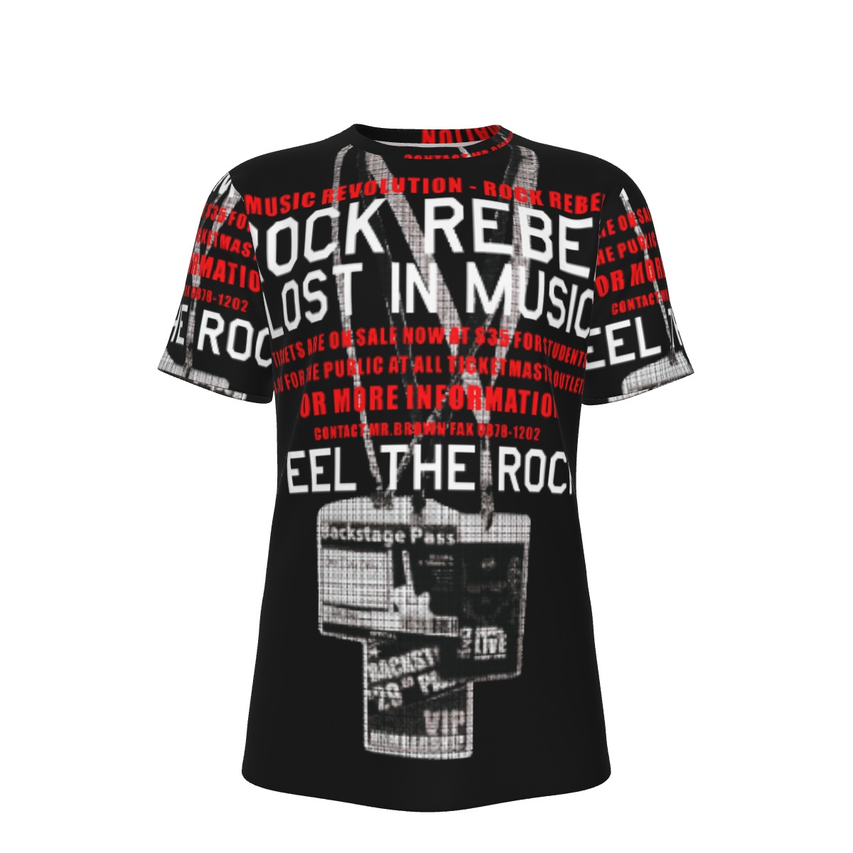 All-Over Print Men's O-Neck T-Shirt | 190GSM Cotton