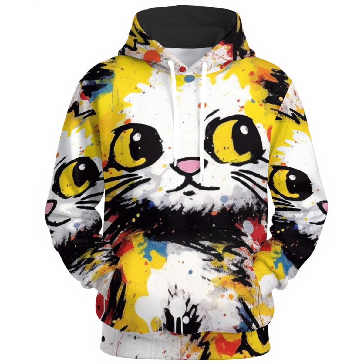 All-Over Print Unisex Pullover Hoodie | 310GSM Cotton - Image 3