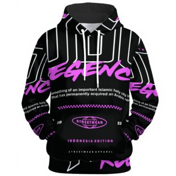 All-Over Print Unisex Pullover Hoodie | 310GSM Cotton