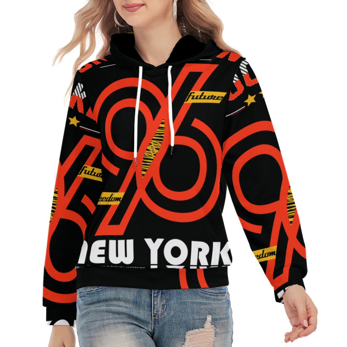 All-Over Print Unisex Pullover Hoodie | 310GSM Cotton - Image 4