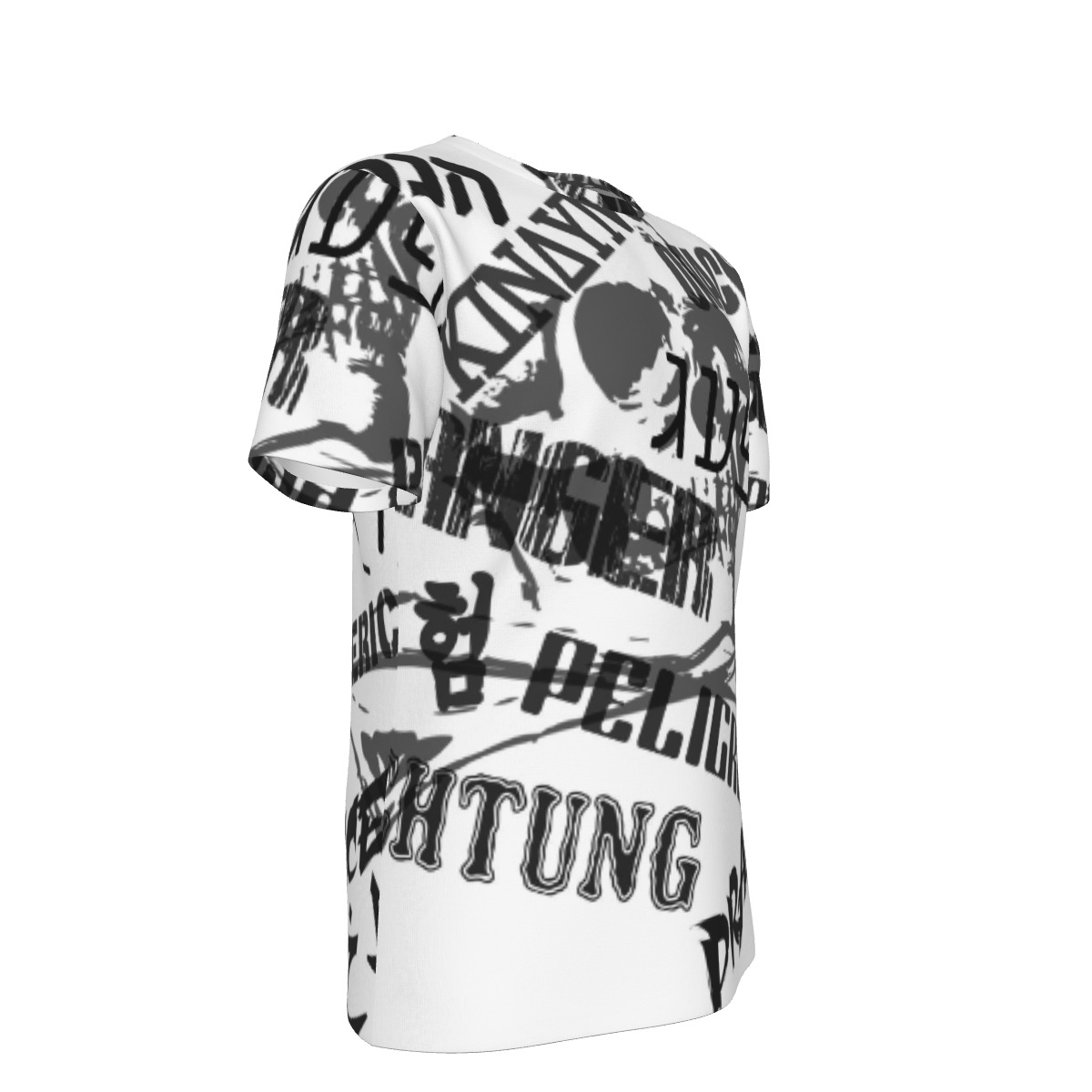 All-Over Print Men's O-Neck T-Shirt | 190GSM Cotton