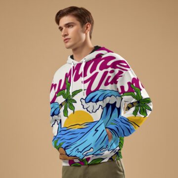 All-Over Print Unisex Pullover Hoodie | 310GSM Cotton