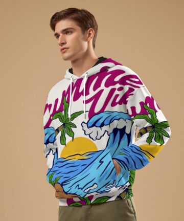 All-Over Print Unisex Pullover Hoodie | 310GSM Cotton