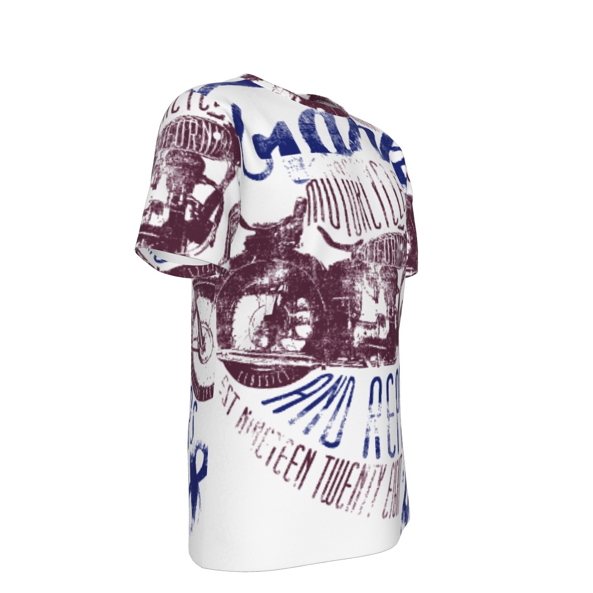 All-Over Print Men's O-Neck T-Shirt | 190GSM Cotton - Image 3