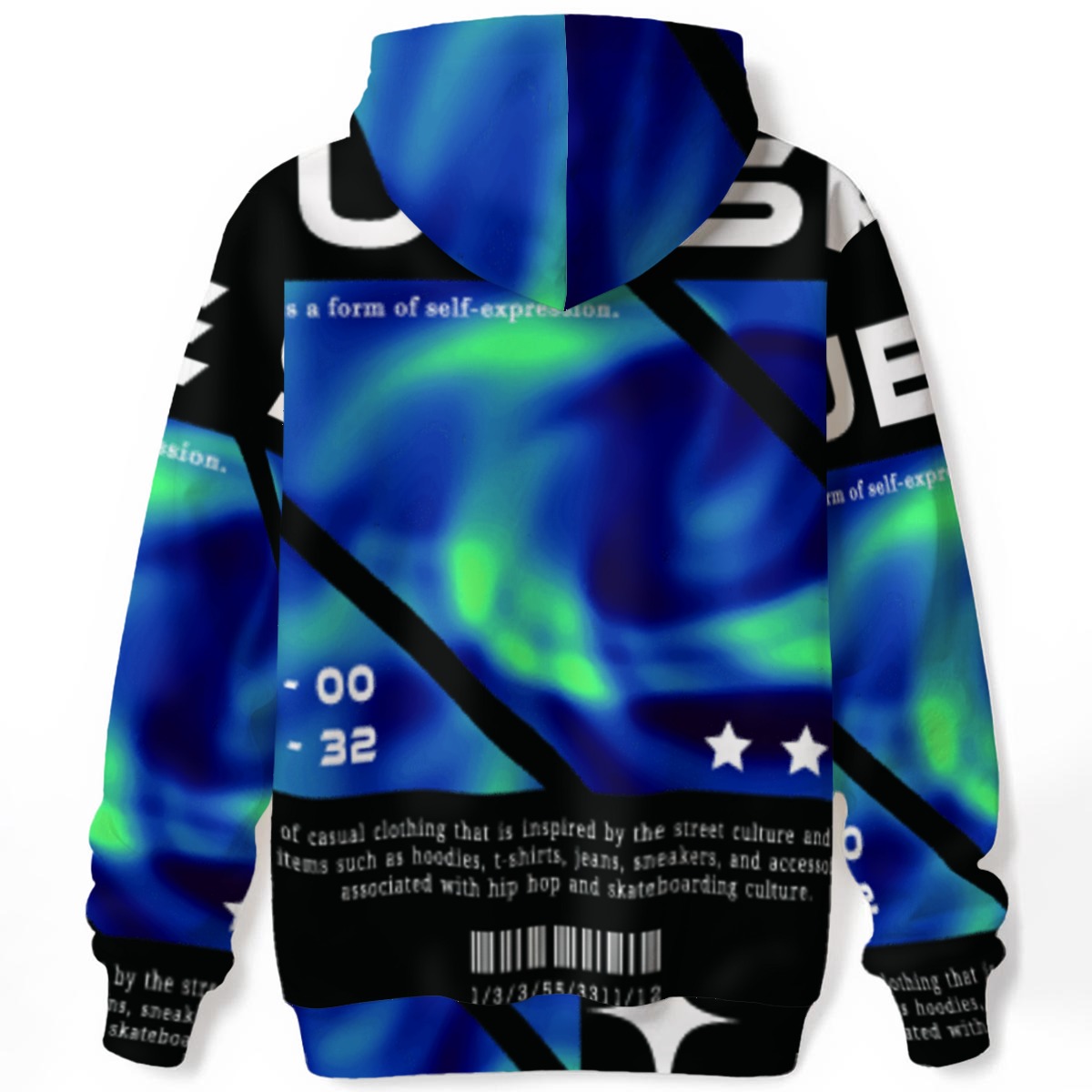 All-Over Print Unisex Pullover Hoodie | 310GSM Cotton
