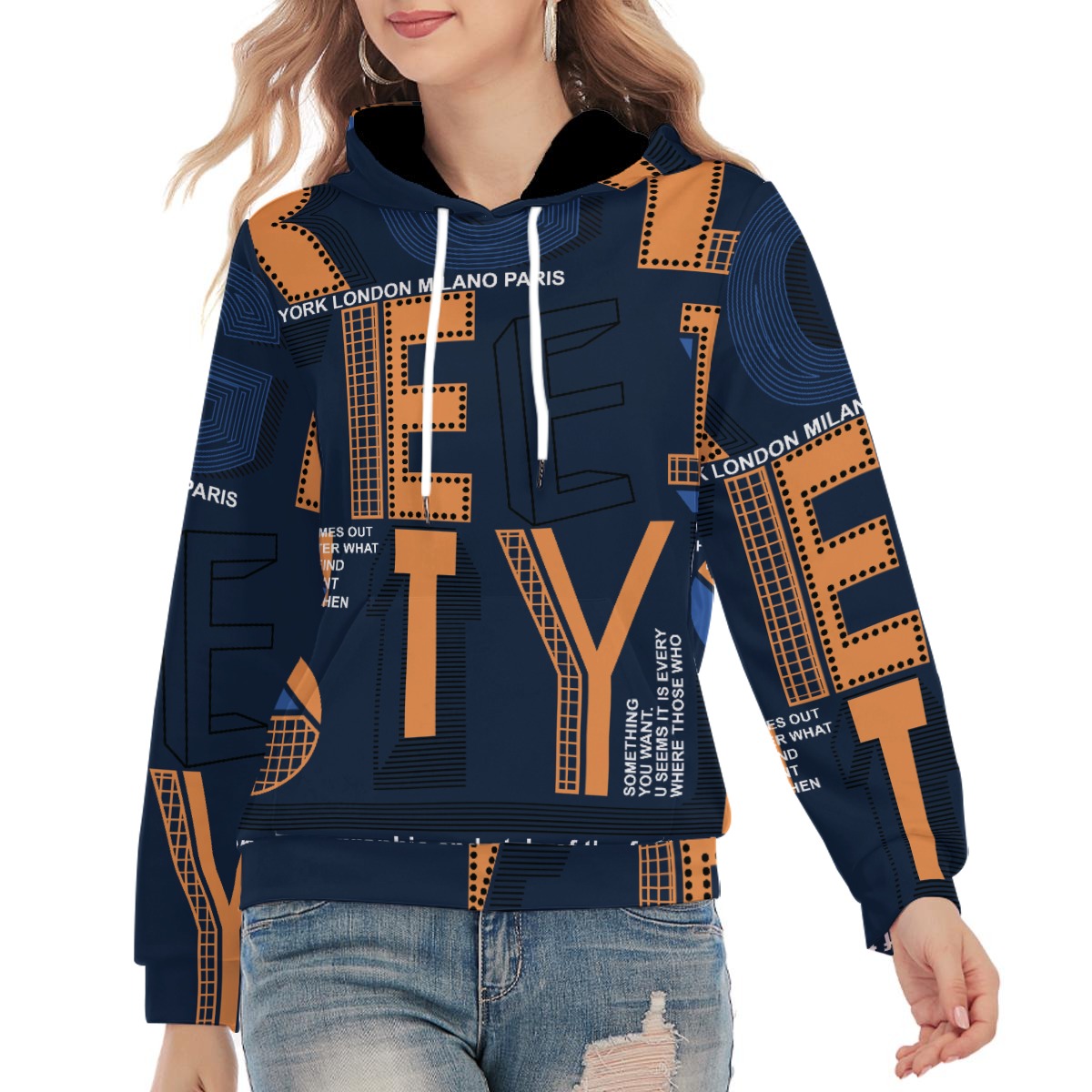 All-Over Print Unisex Pullover Hoodie | 310GSM Cotton