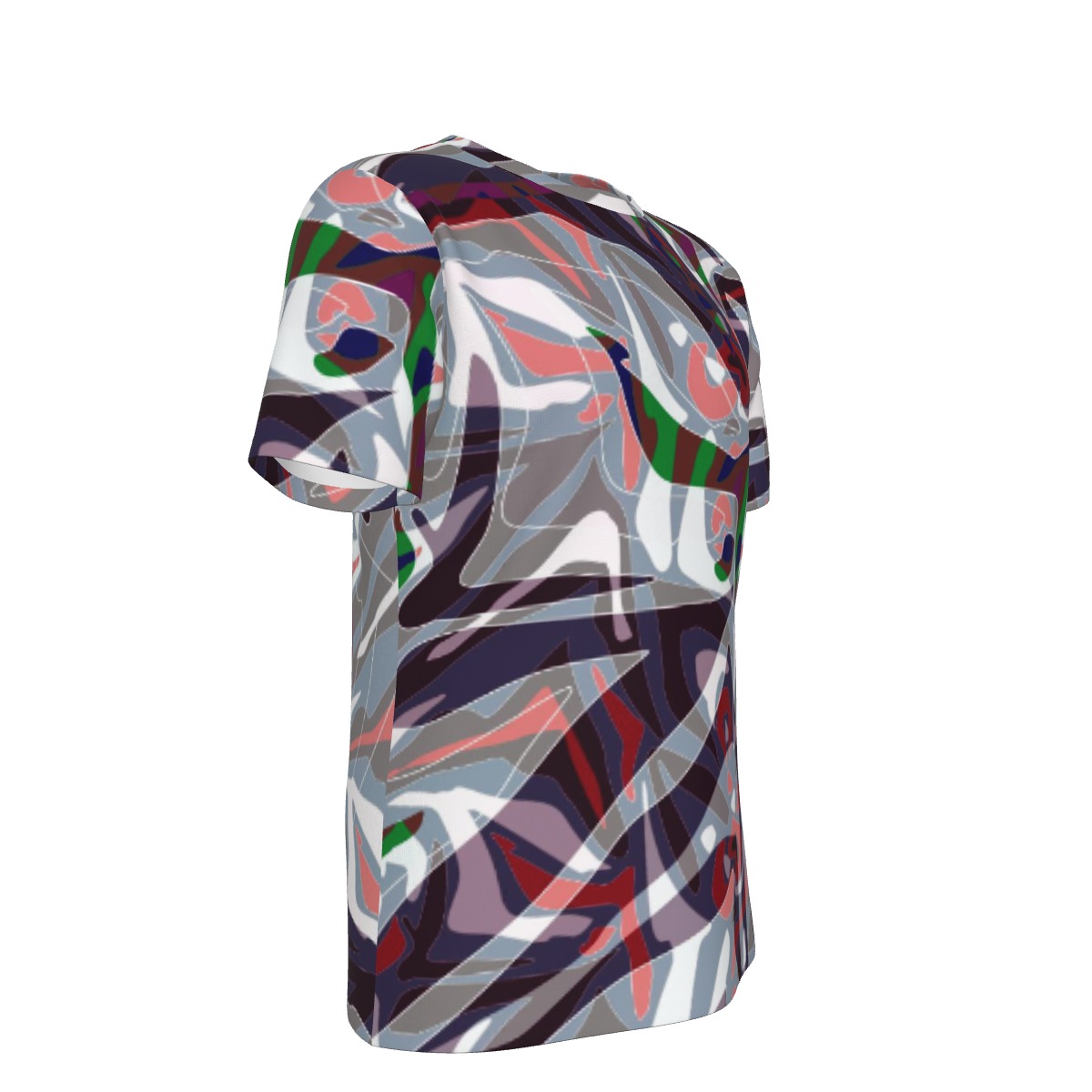 All-Over Print Men's O-Neck T-Shirt | 190GSM Cotton - Image 3