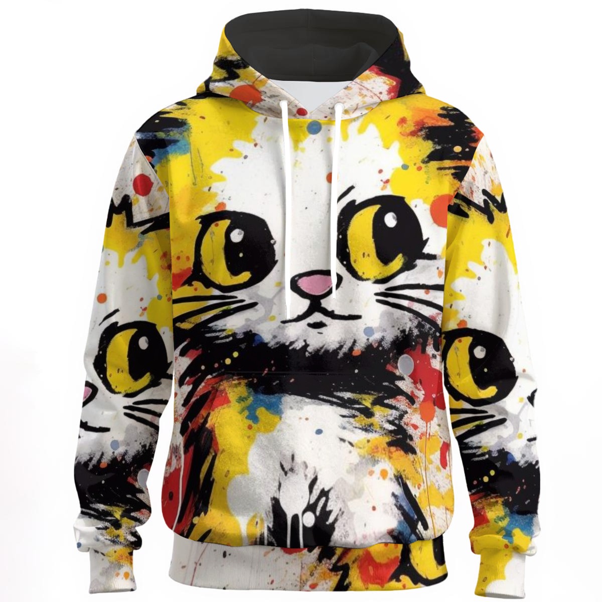 All-Over Print Unisex Pullover Hoodie | 310GSM Cotton - Image 5