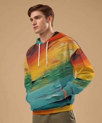 All-Over Print Unisex Pullover Hoodie | 310GSM Cotton