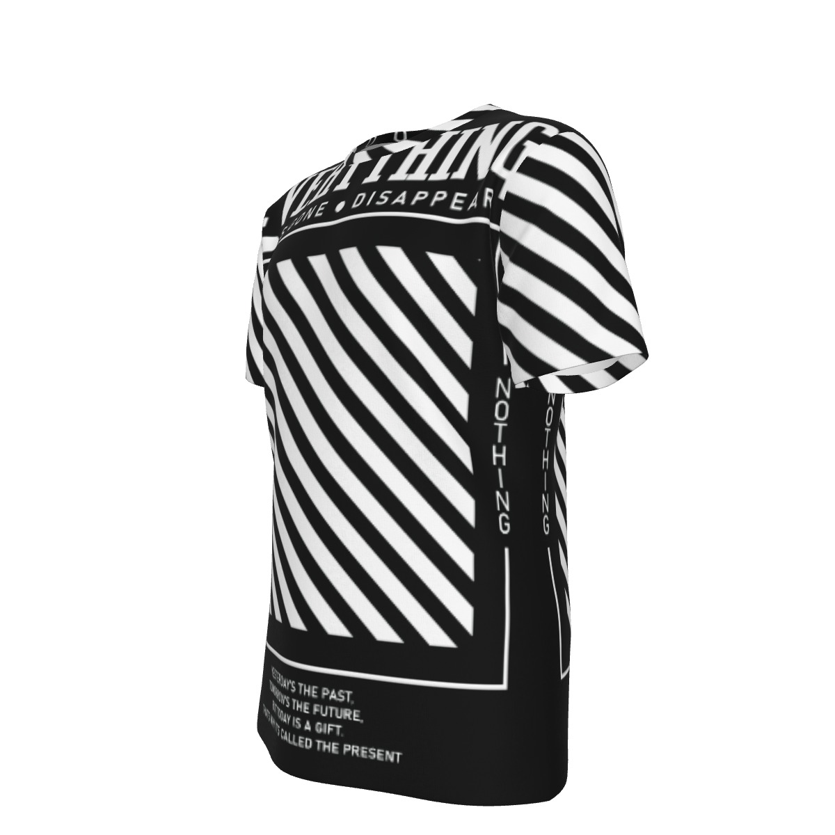 All-Over Print Men's O-Neck T-Shirt | 190GSM Cotton - Image 4