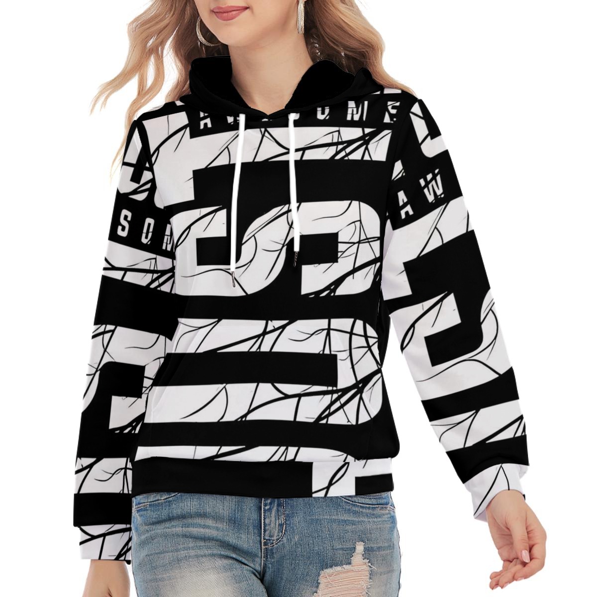All-Over Print Unisex Pullover Hoodie | 310GSM Cotton - Image 5