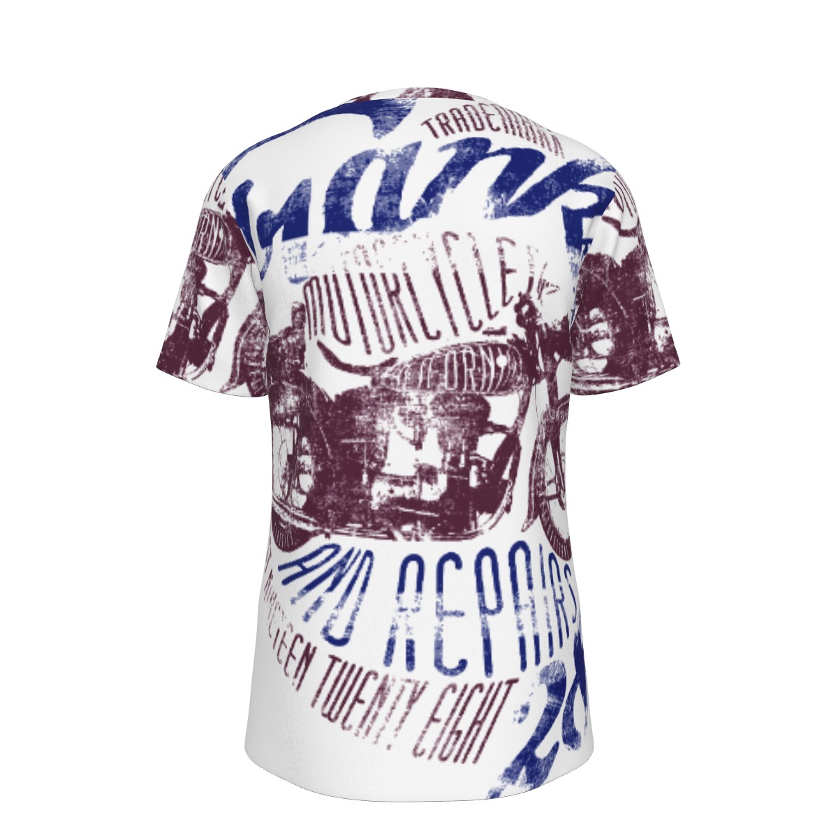 All-Over Print Men's O-Neck T-Shirt | 190GSM Cotton - Image 2