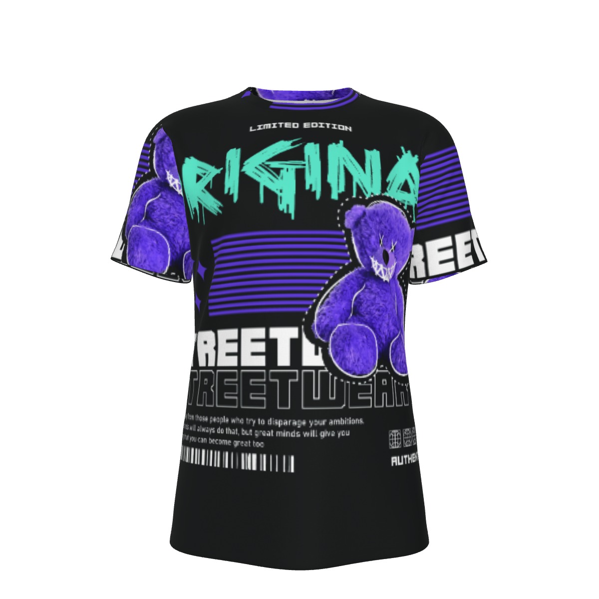 All-Over Print Men's O-Neck T-Shirt | 190GSM Cotton