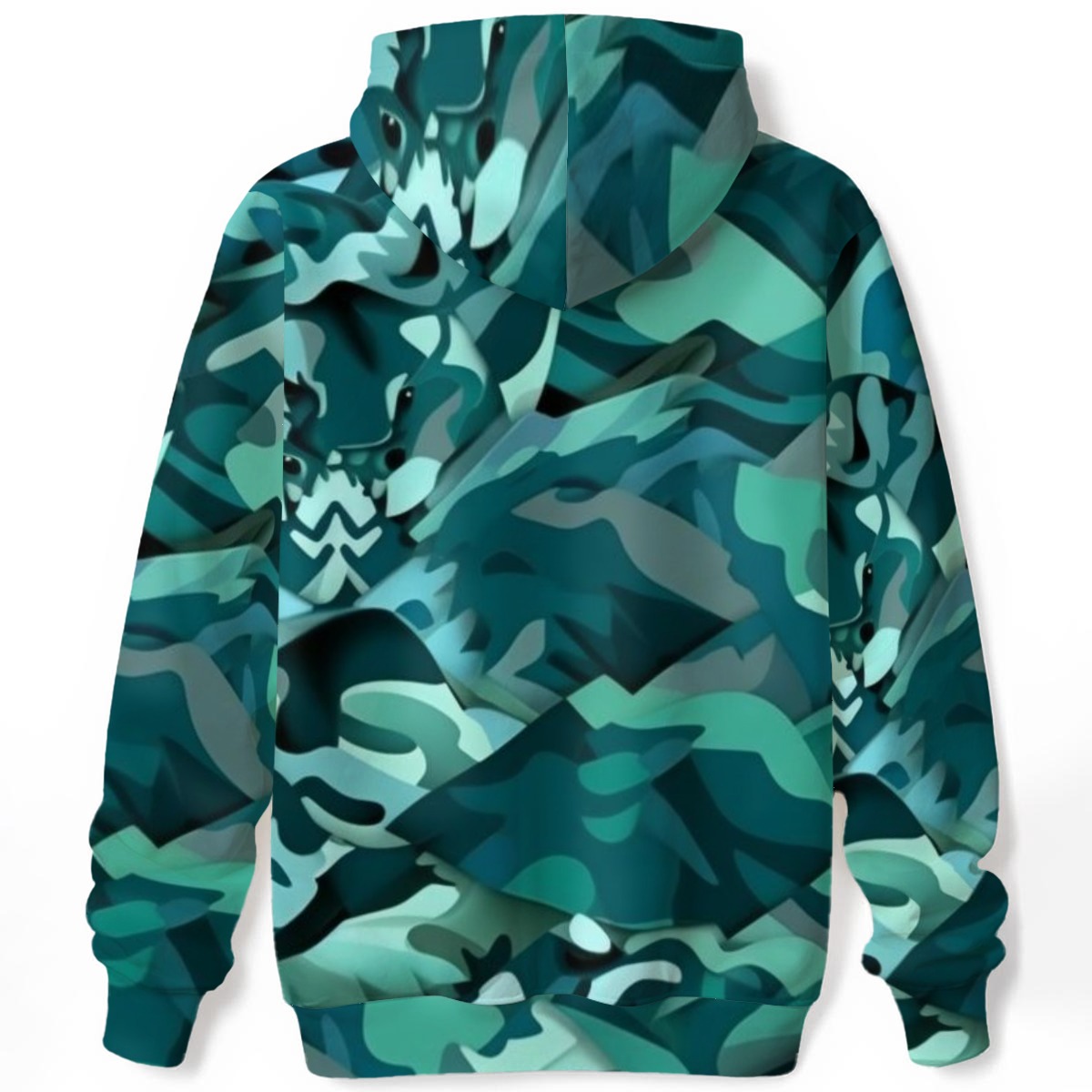 All-Over Print Unisex Pullover Hoodie | 310GSM Cotton - Image 5