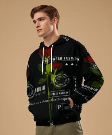 All-Over Print Unisex Pullover Hoodie | 310GSM Cotton