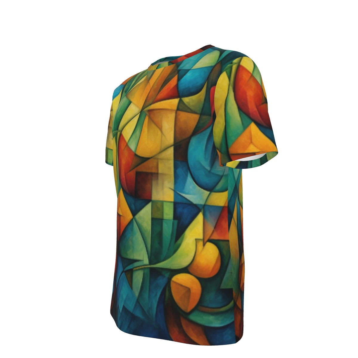 All-Over Print Men's O-Neck T-Shirt | 190GSM Cotton - Image 3