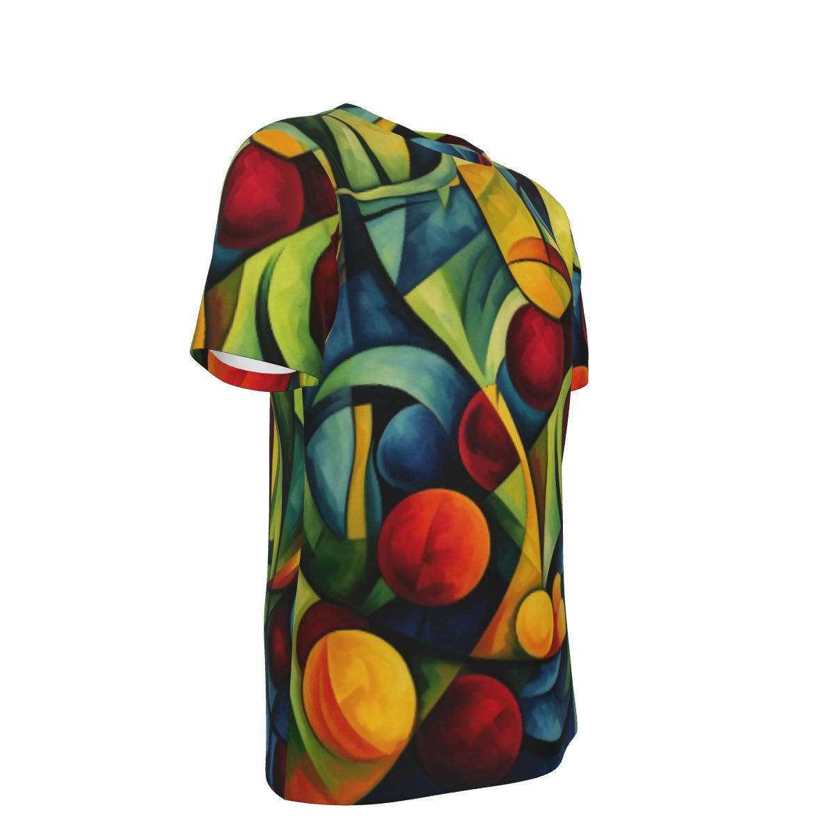 All-Over Print Men's O-Neck T-Shirt | 190GSM Cotton - Image 3