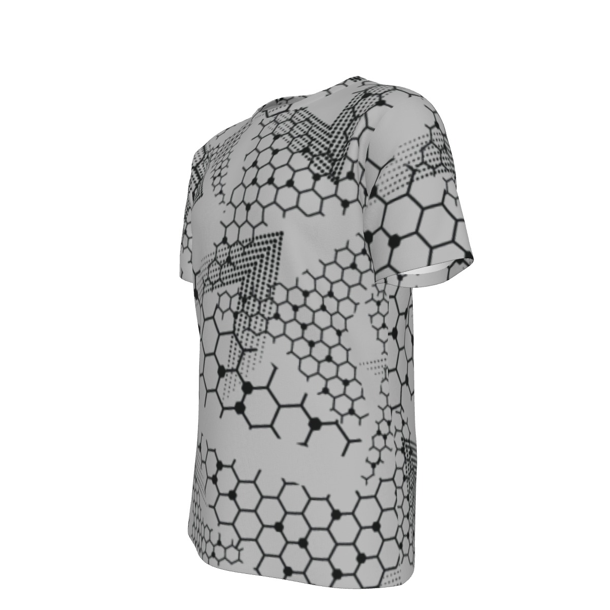 All-Over Print Men's O-Neck T-Shirt | 190GSM Cotton - Image 4