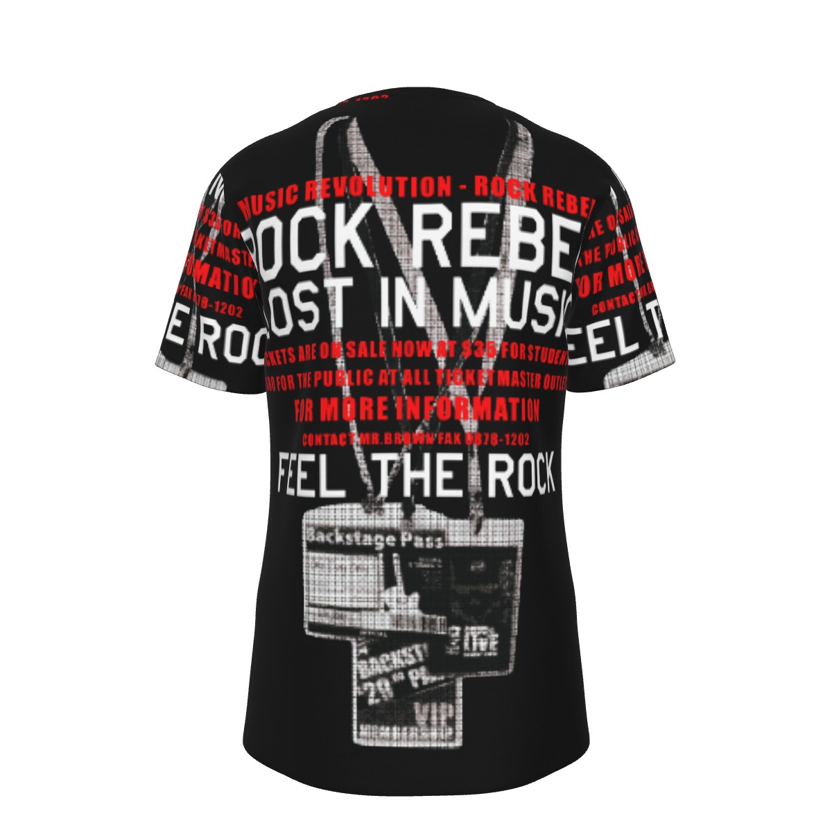 All-Over Print Men's O-Neck T-Shirt | 190GSM Cotton - Image 2