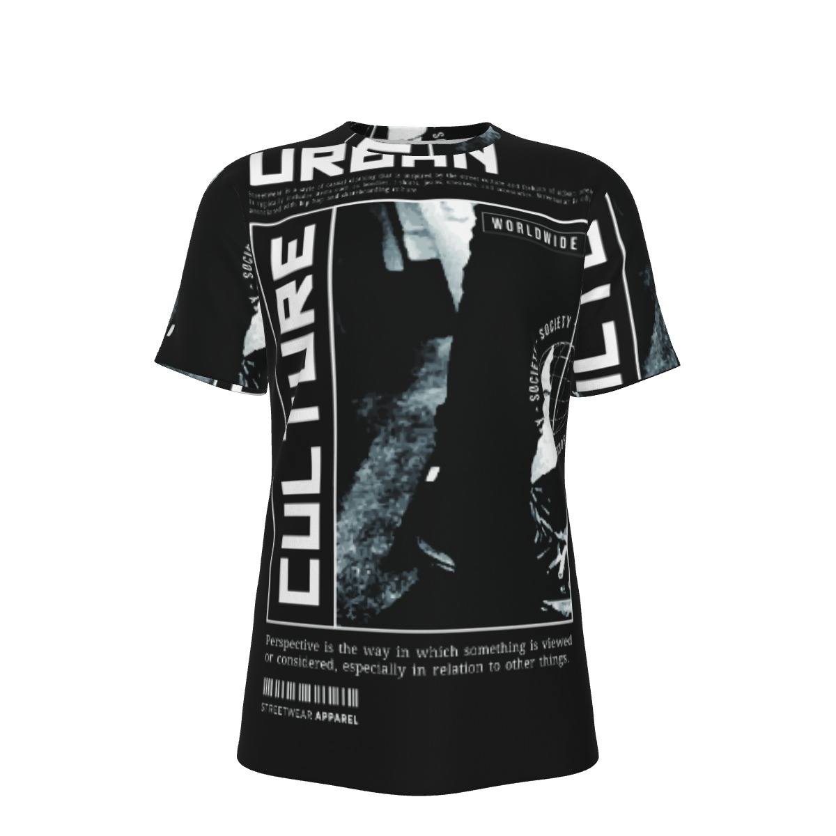 All-Over Print Men's O-Neck T-Shirt | 190GSM Cotton