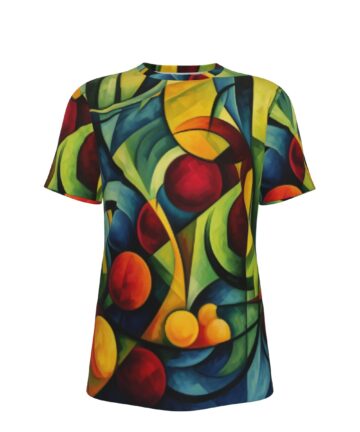 All-Over Print Men's O-Neck T-Shirt | 190GSM Cotton