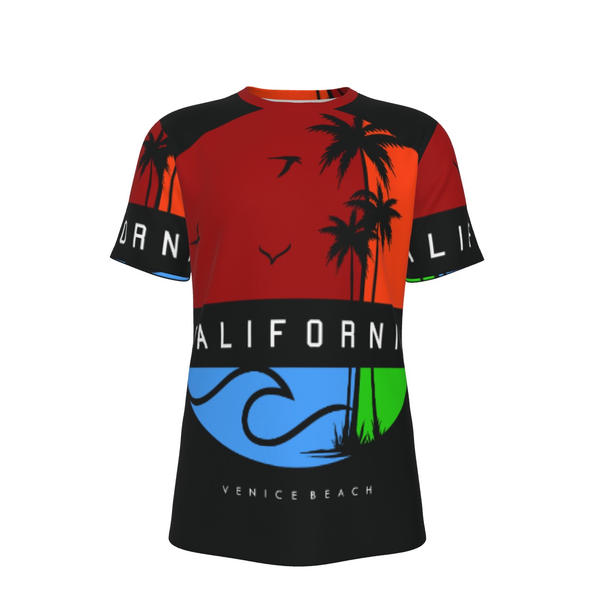 All-Over Print Men's O-Neck T-Shirt | 190GSM Cotton