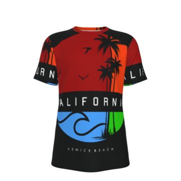 All-Over Print Men's O-Neck T-Shirt | 190GSM Cotton