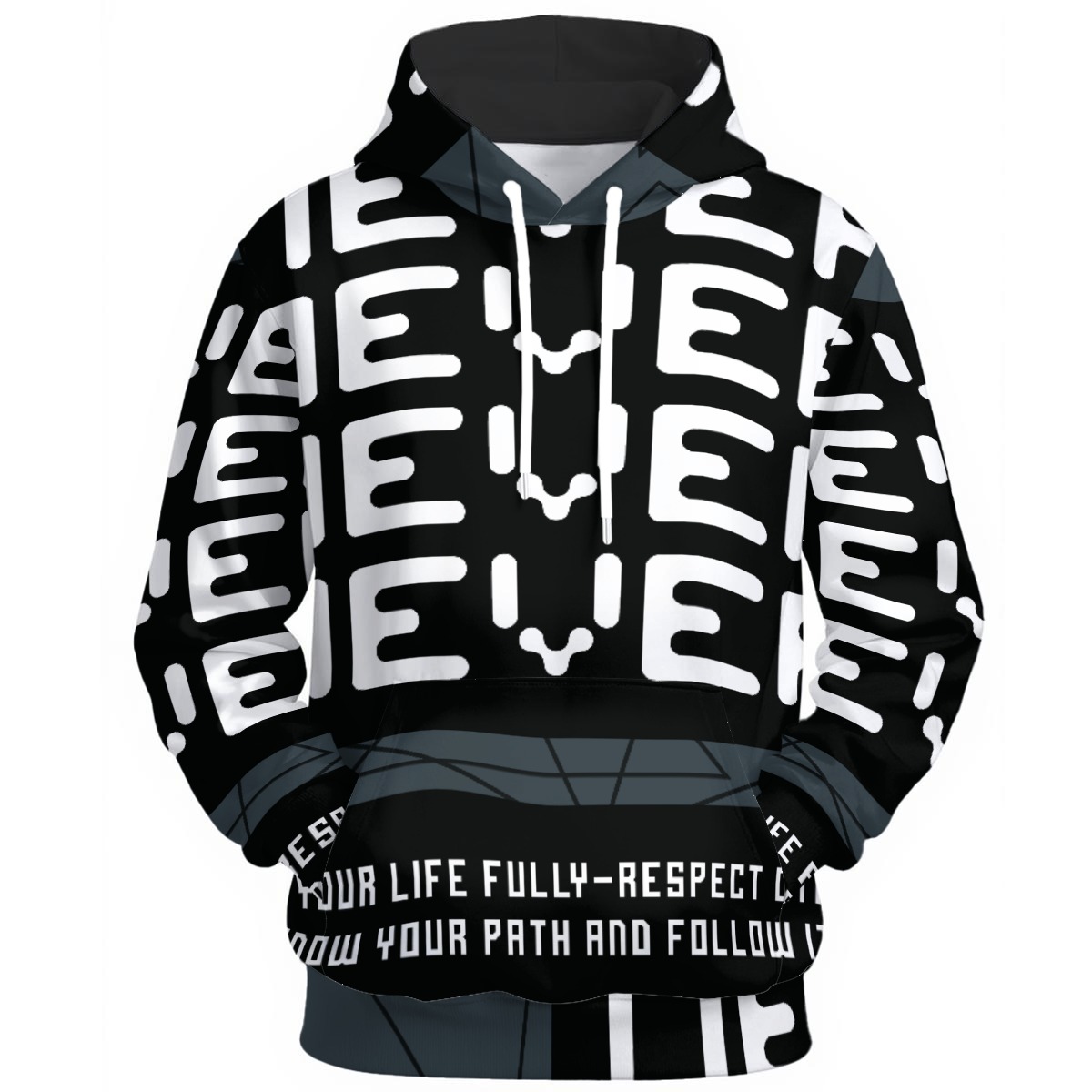All-Over Print Unisex Pullover Hoodie | 310GSM Cotton - Image 5