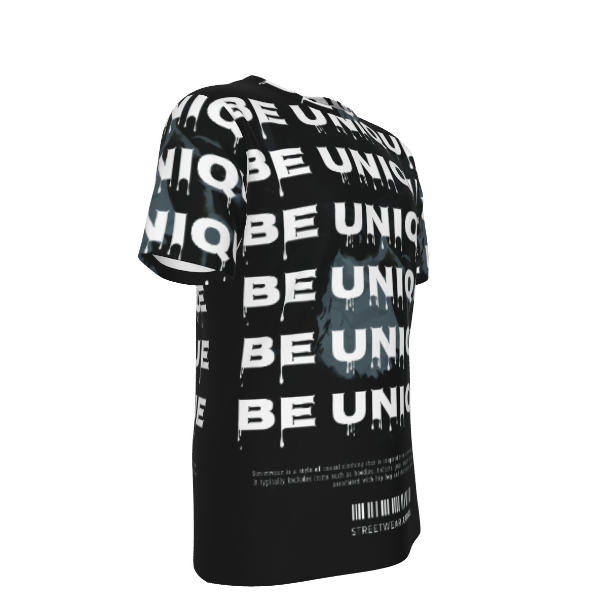 All-Over Print Men's O-Neck T-Shirt | 190GSM Cotton - Image 3