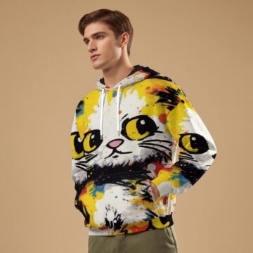 All-Over Print Unisex Pullover Hoodie | 310GSM Cotton