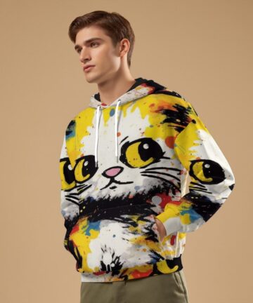 All-Over Print Unisex Pullover Hoodie | 310GSM Cotton