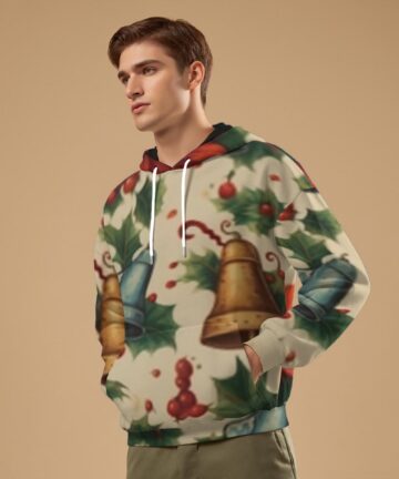 All-Over Print Unisex Pullover Hoodie | 310GSM Cotton