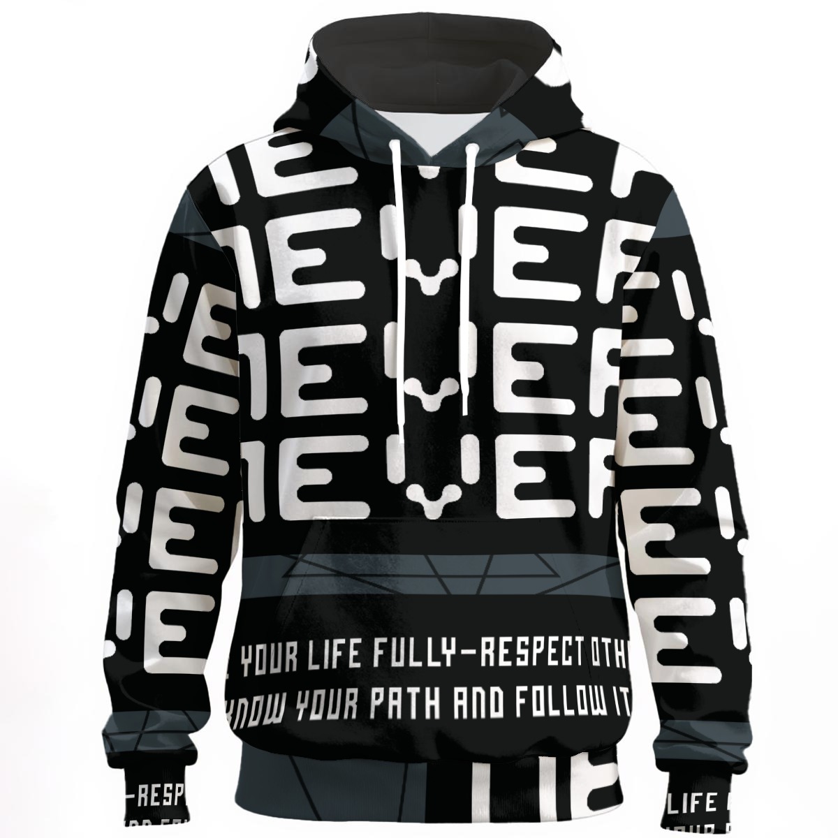 All-Over Print Unisex Pullover Hoodie | 310GSM Cotton - Image 2