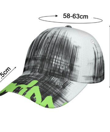All-Over Print Peaked Cap