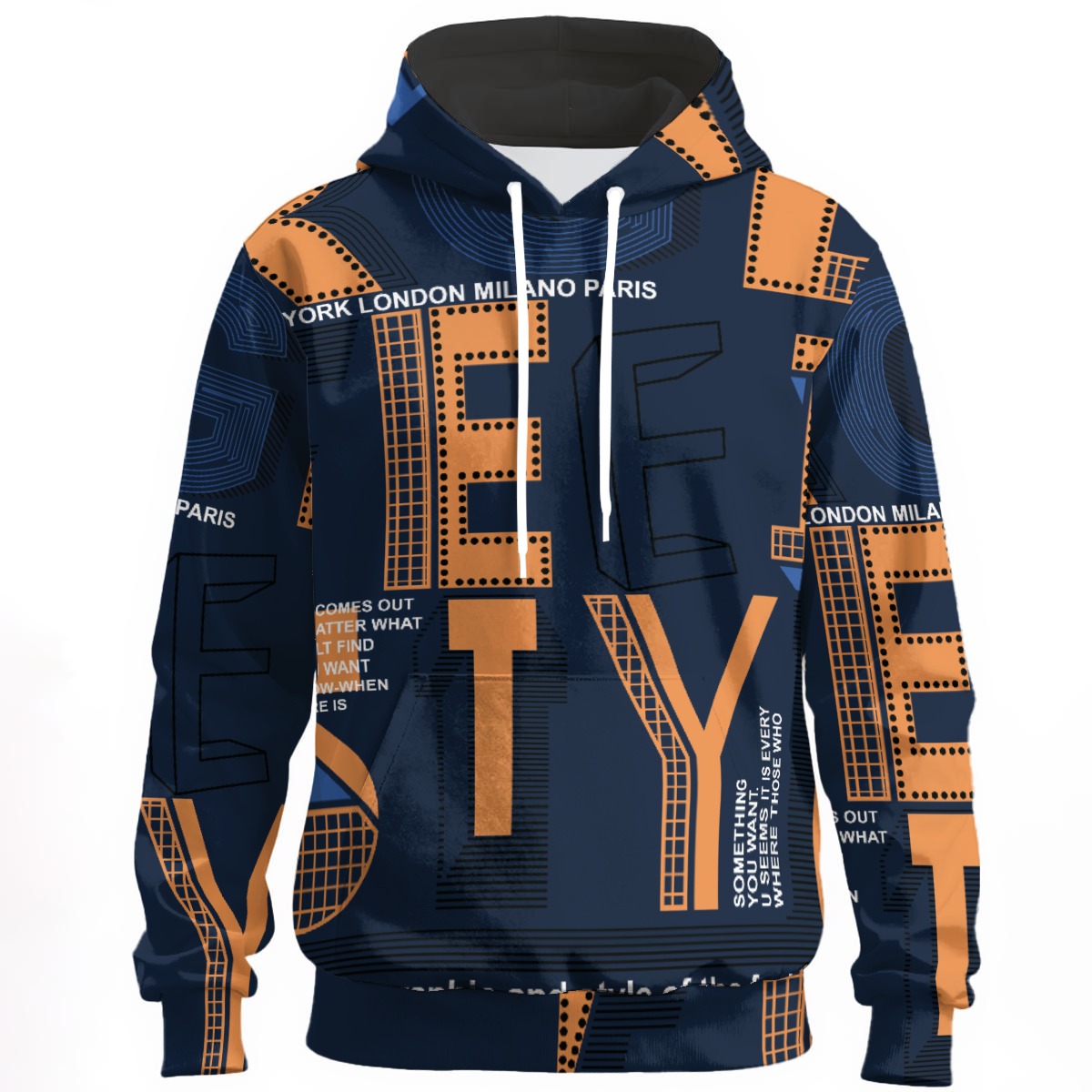 All-Over Print Unisex Pullover Hoodie | 310GSM Cotton - Image 4