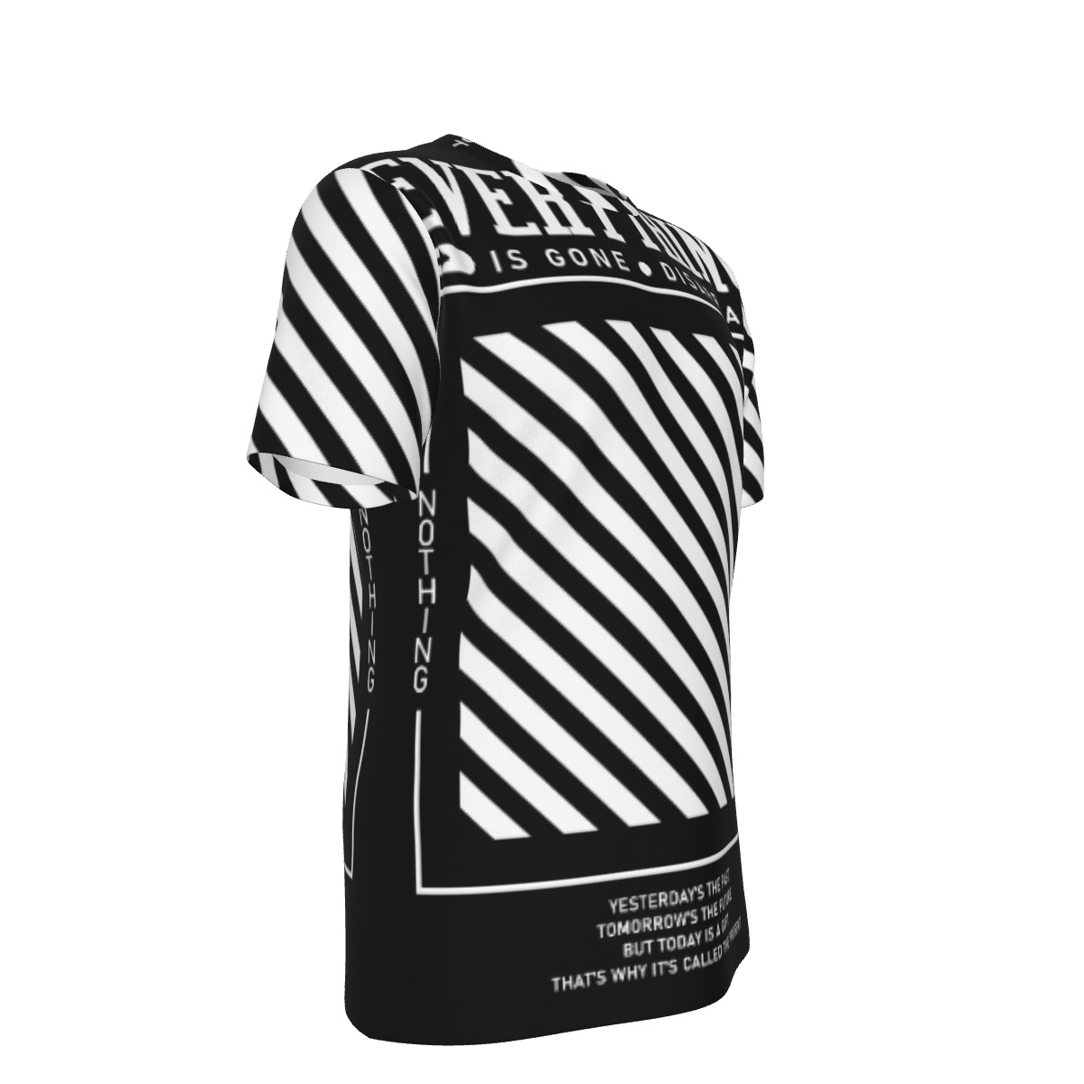 All-Over Print Men's O-Neck T-Shirt | 190GSM Cotton - Image 3