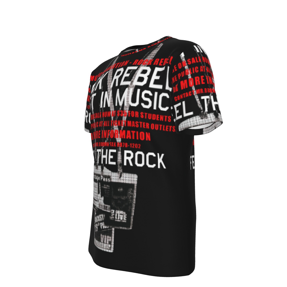 All-Over Print Men's O-Neck T-Shirt | 190GSM Cotton - Image 4