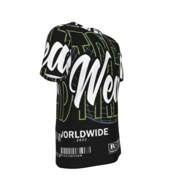 All-Over Print Men's O-Neck T-Shirt | 190GSM Cotton