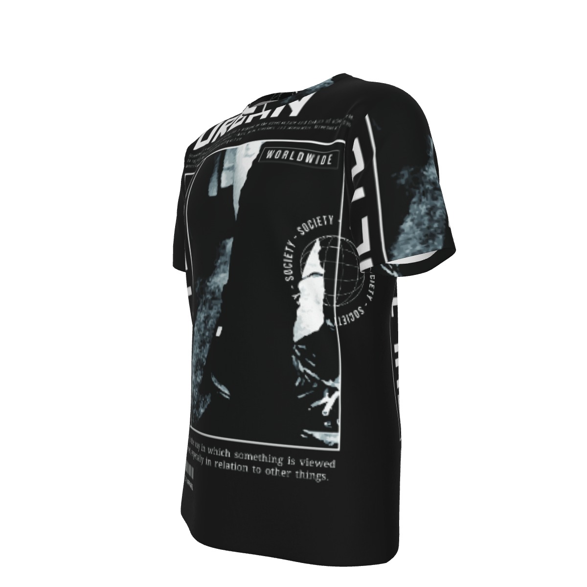 All-Over Print Men's O-Neck T-Shirt | 190GSM Cotton - Image 4