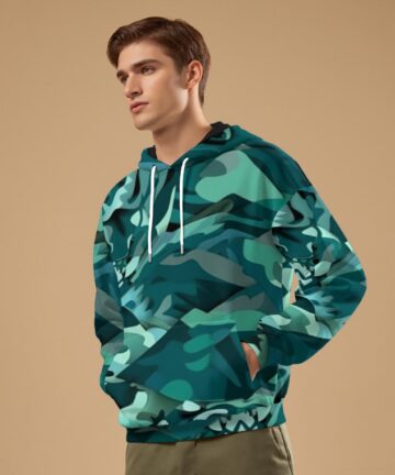 All-Over Print Unisex Pullover Hoodie | 310GSM Cotton