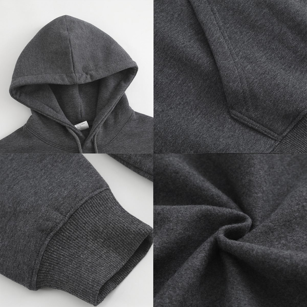 Men's Fleece Hoodie For The USA| 270GSM Front & Back DTF - Image 5